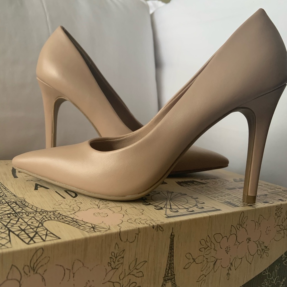 New Beige Pumps